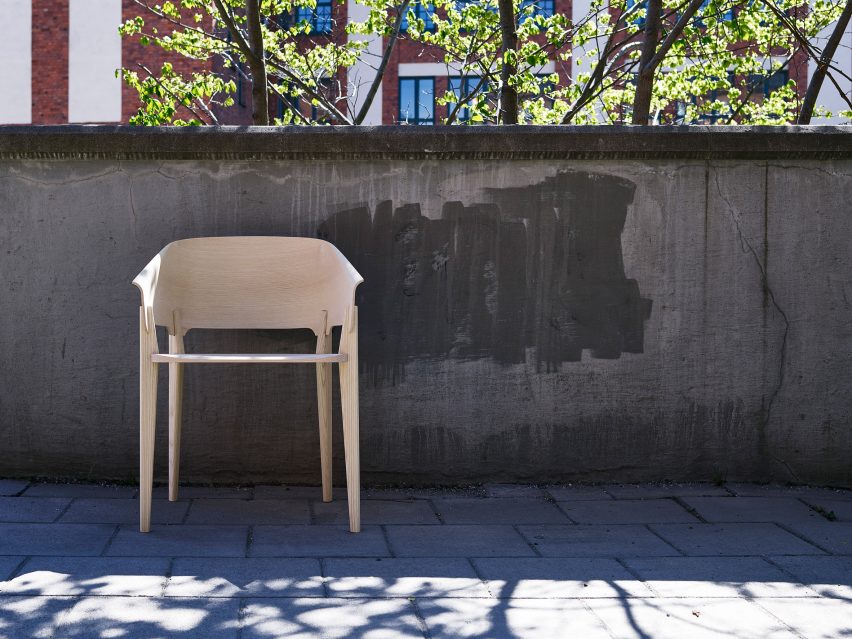 Wooden chair by Claesson Koivisto Rune
