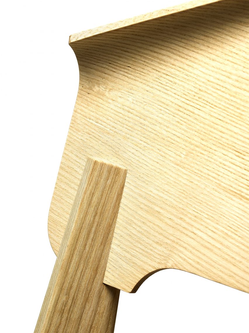 Wooden chair by Claesson Koivisto Rune