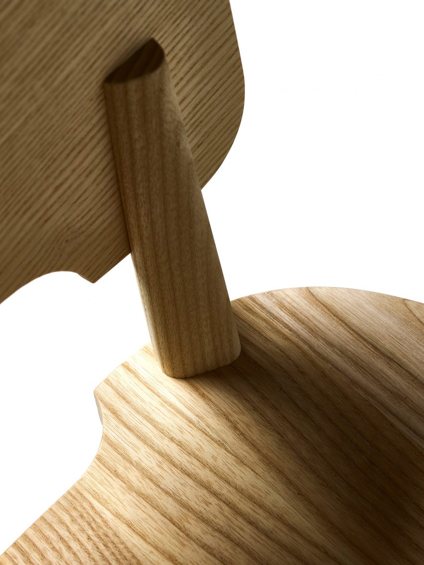 Wooden chair by Claesson Koivisto Rune