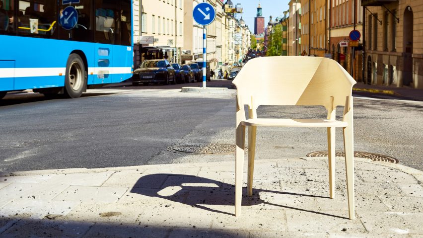 Claesson Koivisto Rune cuts out manufacturer to create chair in eight weeks