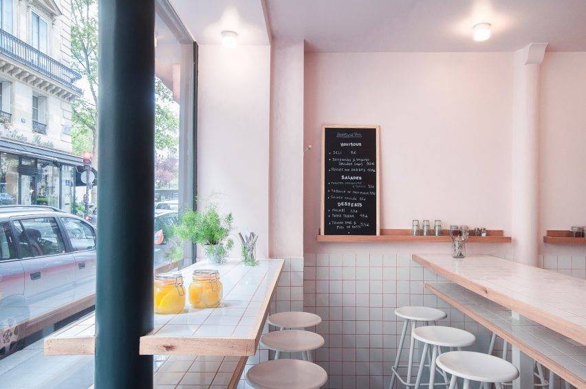 Yafo Houmous Deli in Paris by Studio Sur Rue