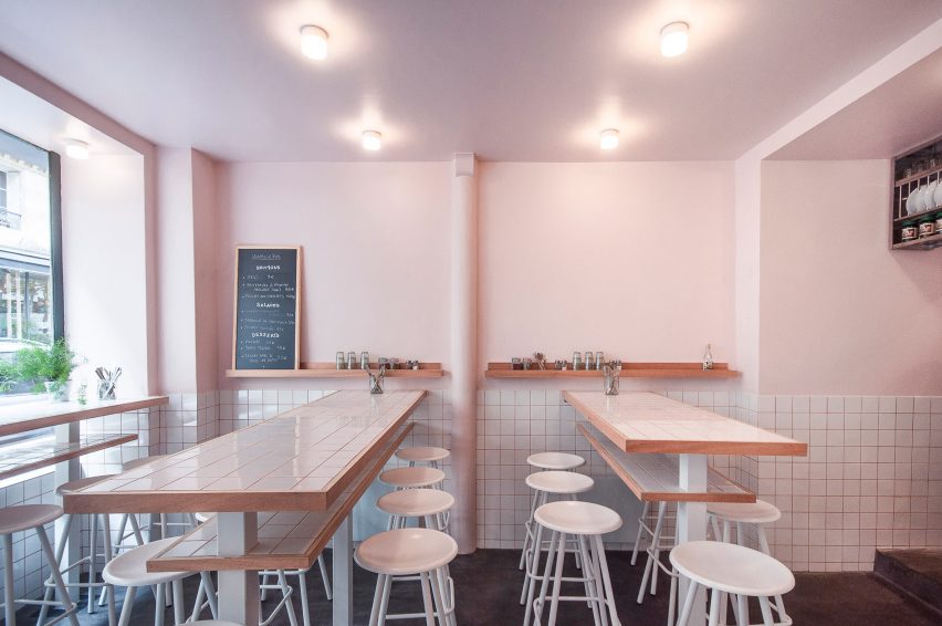 Yafo Houmous Deli in Paris by Studio Sur Rue