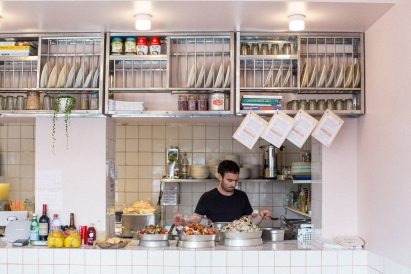 Yafo Houmous Deli in Paris by Studio Sur Rue