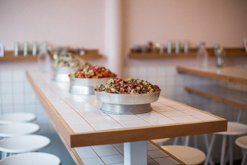 Yafo Houmous Deli in Paris by Studio Sur Rue