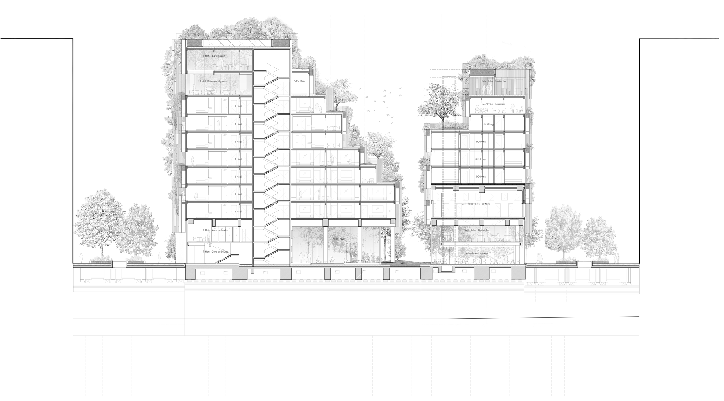 Eco-luxury 1hotel by Kengo Kuma