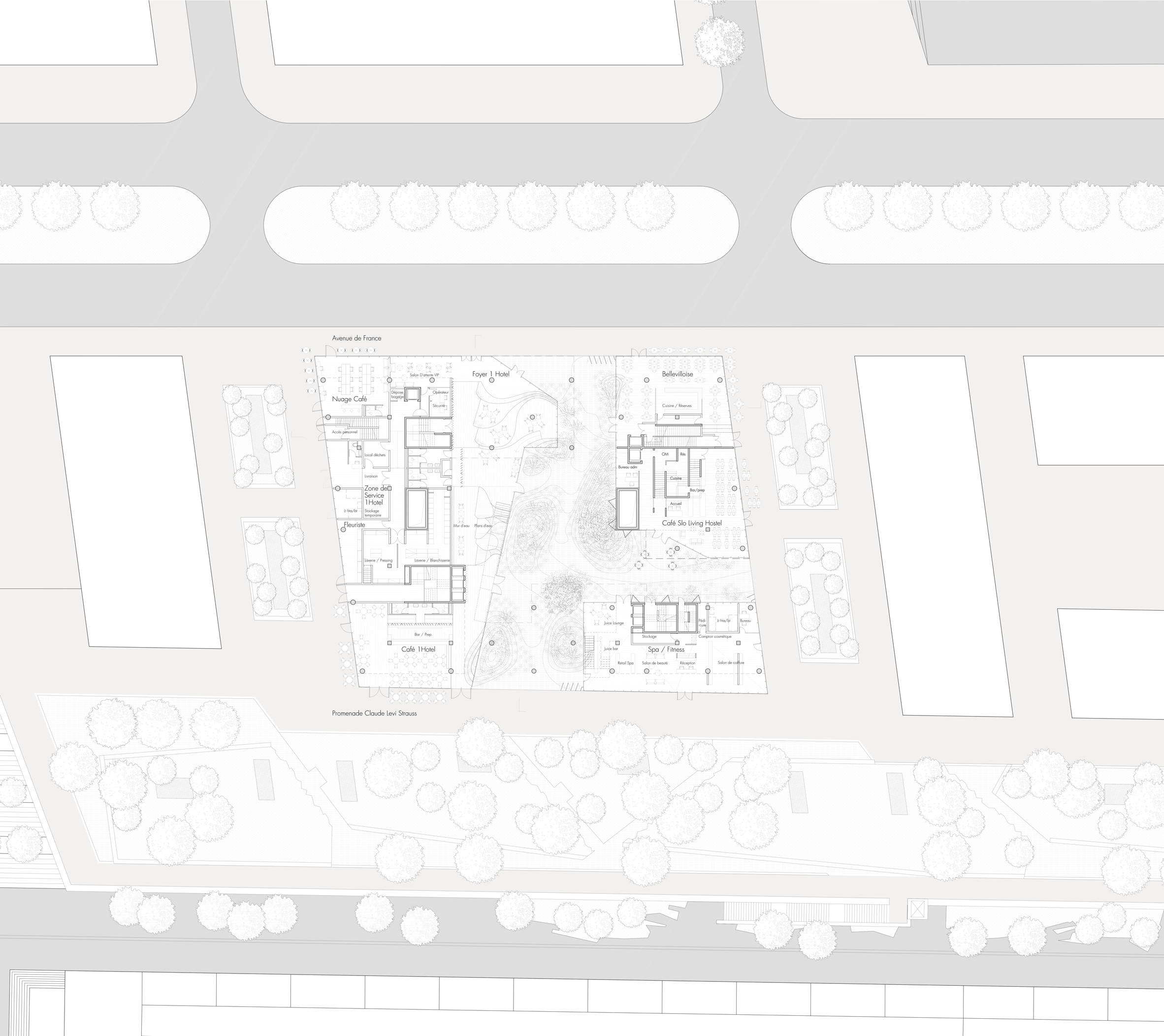 Eco-luxury 1hotel by Kengo Kuma
