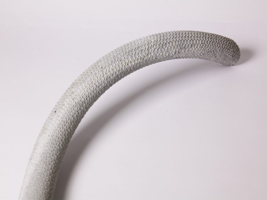3D printed concrete canoe by ETH Zurich