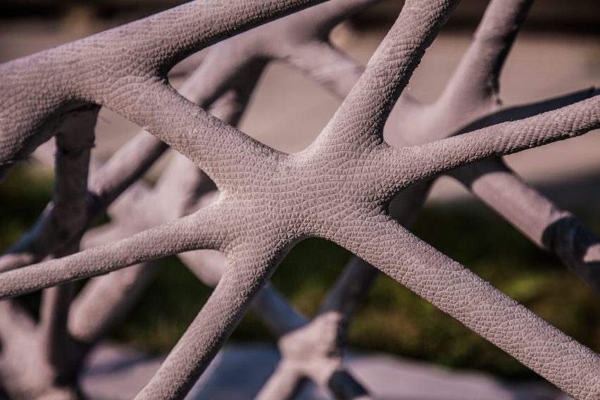 3D printed concrete canoe by ETH Zurich