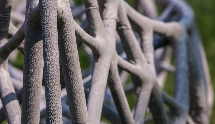 3D printed concrete canoe by ETH Zurich