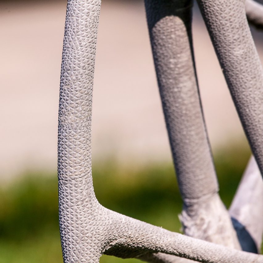 3D printed concrete canoe by ETH Zurich