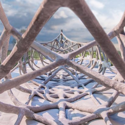 3D printed concrete canoe by ETH Zurich