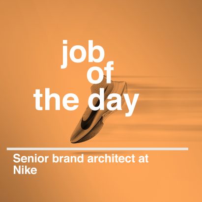Job of the day: senior brand architect at Nike