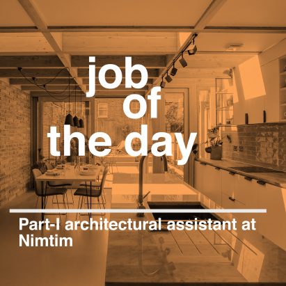 Job of the day: Part-I architectural assistant at Nimtim Architects