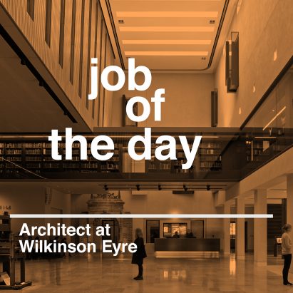 Job of the day: architect at Wilkinson Eyre