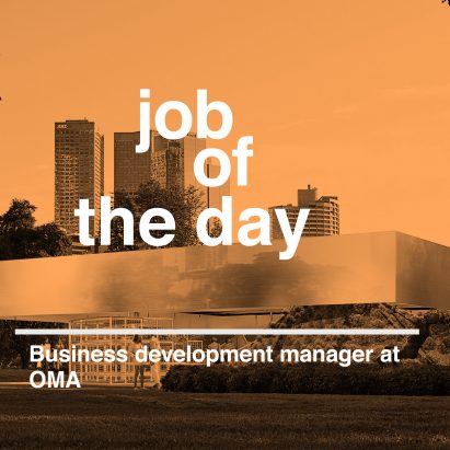 Job of the day: business development manager at OMA