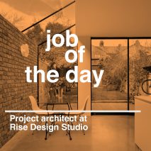 Job of the day: project architect at Rise Design Studio