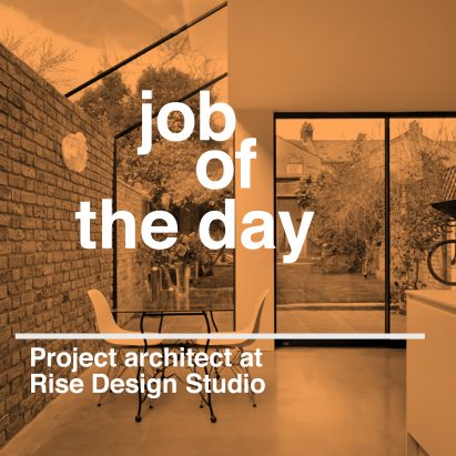 Job of the day: project architect at Rise Design Studio