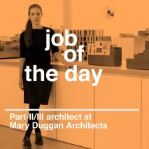 Job of the day: Part-II/III architect at Mary Duggan Architects