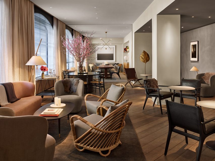 Anda Andrei's AHEAD nominated design for the 11 Howard Hotel in New York