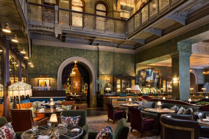 Martin Brudnizki's AHEAD nominated design for the Beekman Hotel in New York