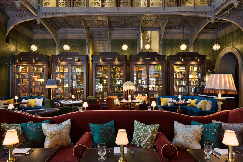 Martin Brudnizki's AHEAD nominated design for the Beekman Hotel in New York