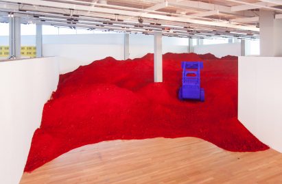 Destierro installation by Anish Kapoor