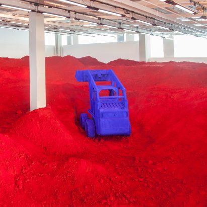 Destierro installation by Anish Kapoor