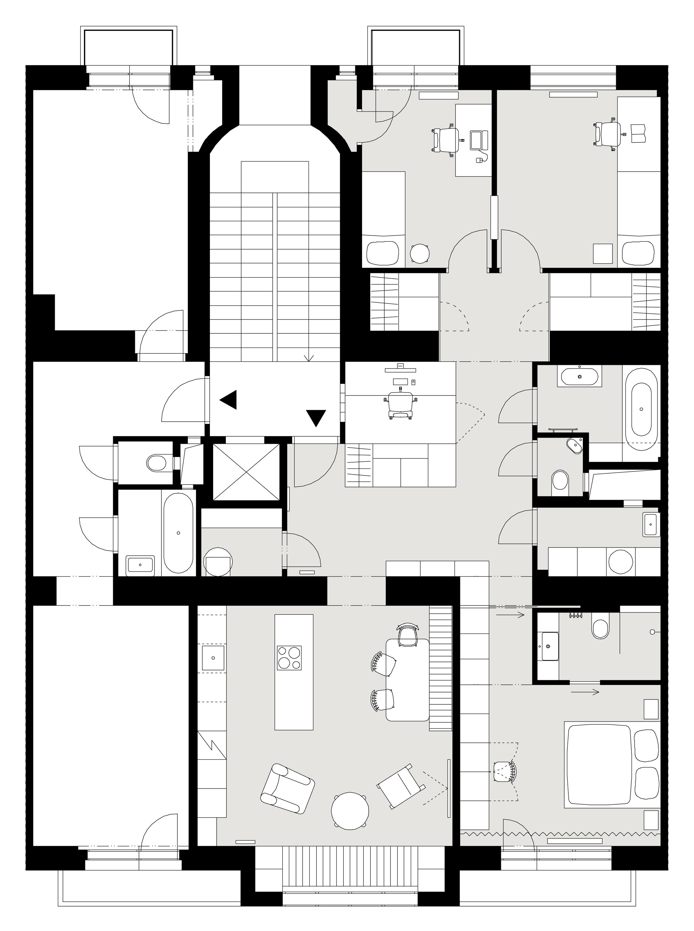 Apartment for Přemek by Atelier 111 Architekti