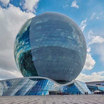 Architects unveil energy-themed pavilions at Astana Expo 2017