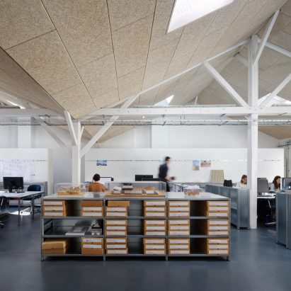 Tolila+Gilliland creates its new Paris studio in an old attic workshop