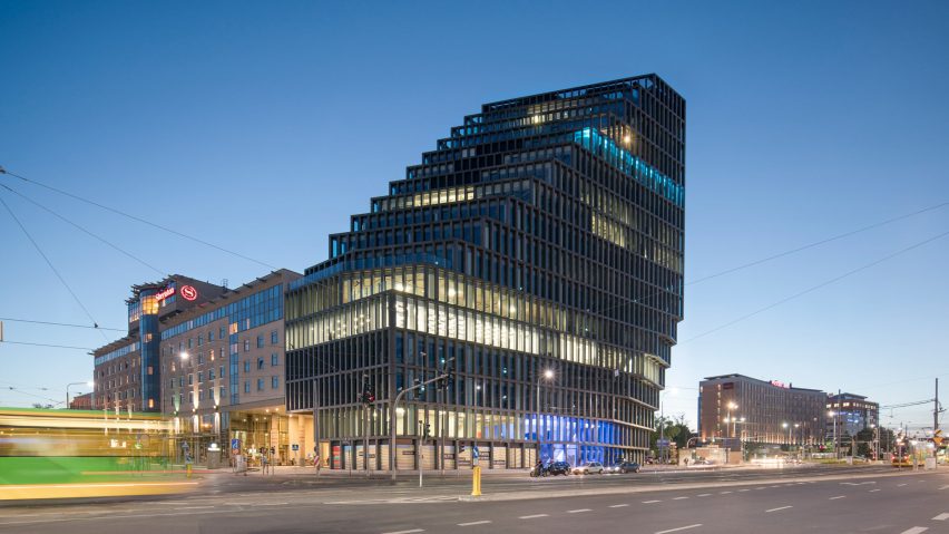 This week’s Dezeen Mail contains a stepped tower and Apple’s Homepod unveiling