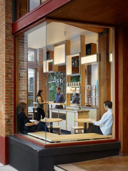 Blue Bottle by Bohlin Cywinski Jackson