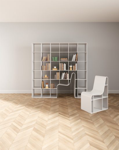 Bookchair by Sou Fujimoto
