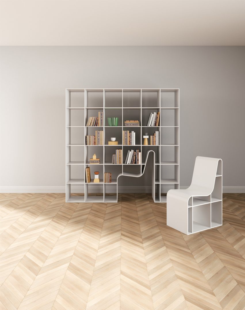 Bookchair by Sou Fujimoto