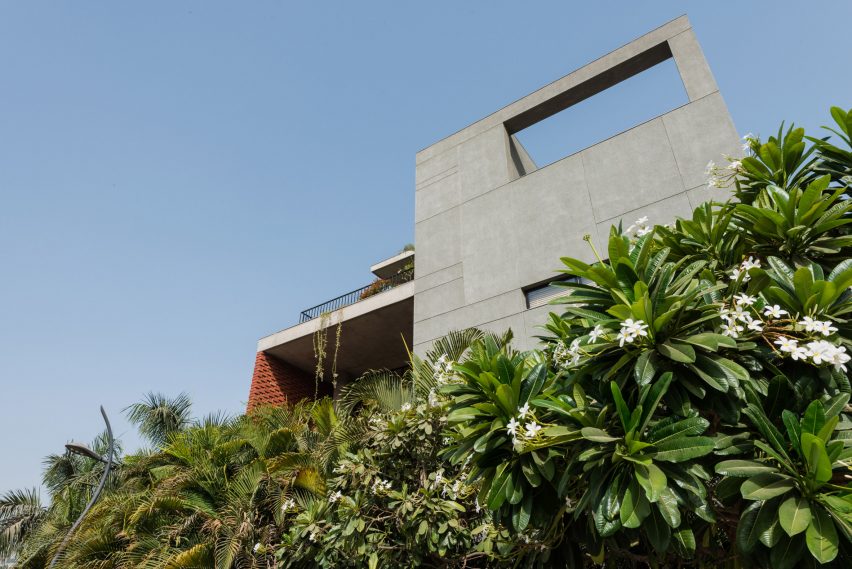 Brick Curtain House by Design Work Group