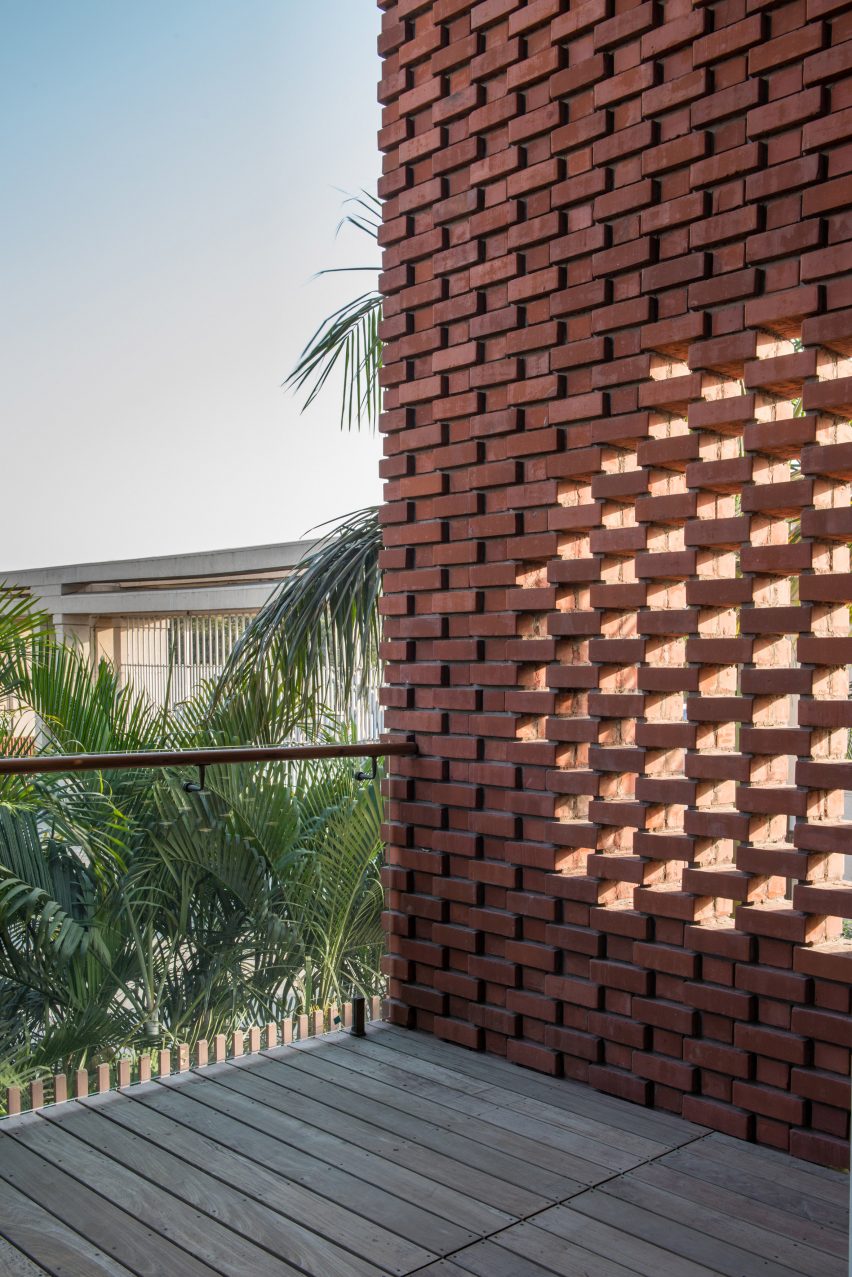Brick Curtain House by Design Work Group