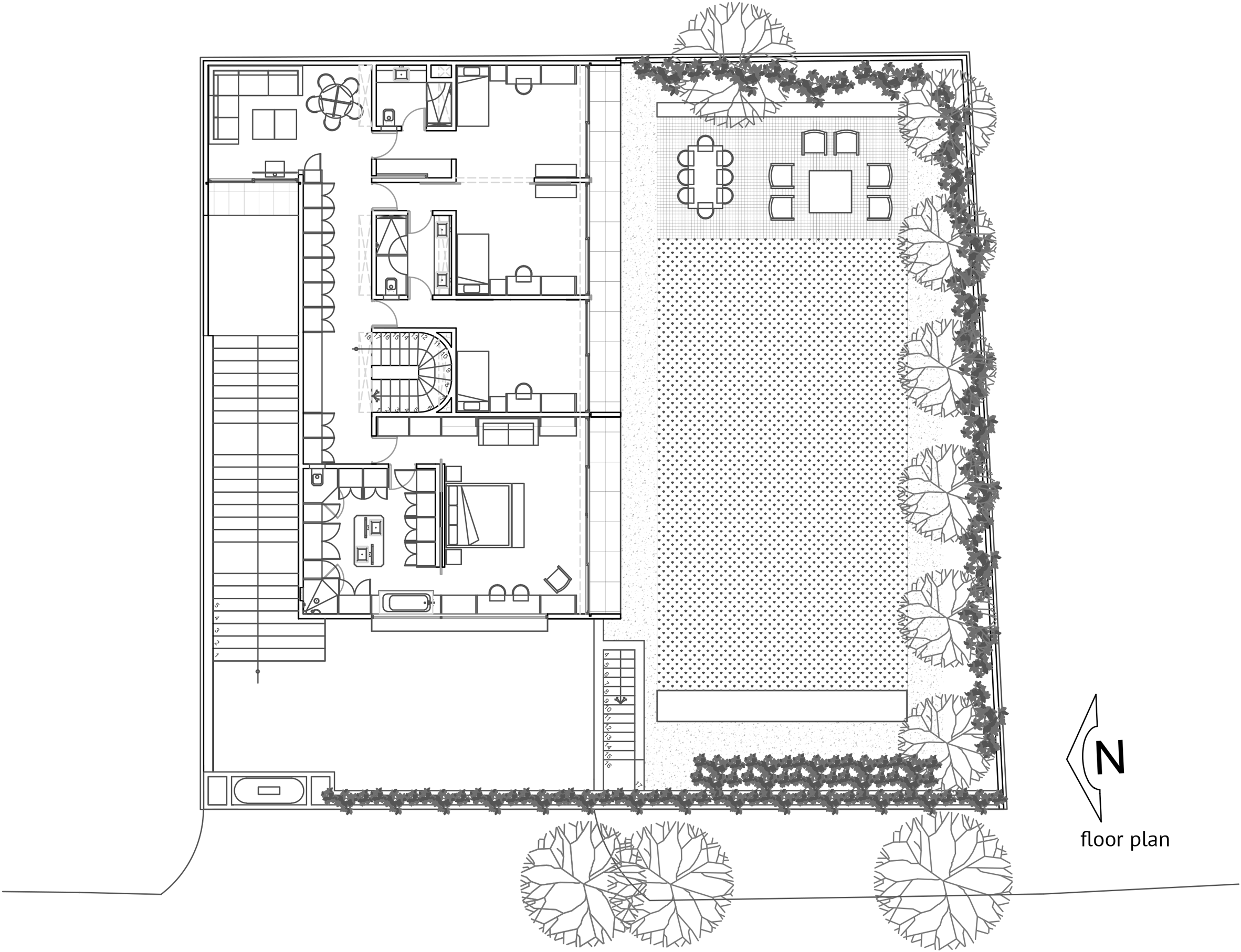 Carpinos House by Andres Stebelski