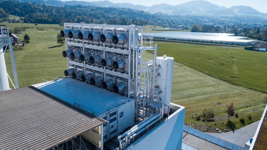 Climeworks CO2 sucker