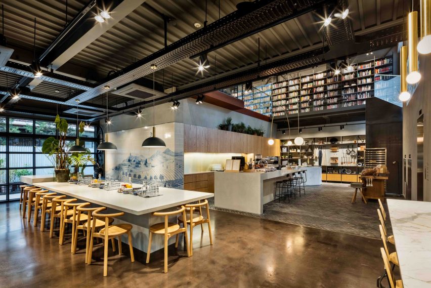 Blacksheep Design Studio complete Hyundai Cooking Library in Seoul