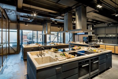 Blacksheep Design Studio complete Hyundai Cooking Library in Seoul