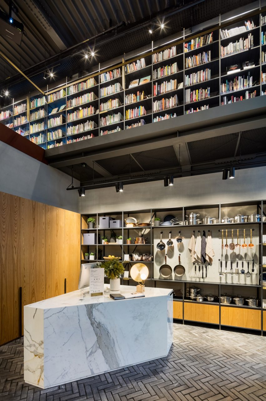 Blacksheep Design Studio complete Hyundai Cooking Library in Seoul