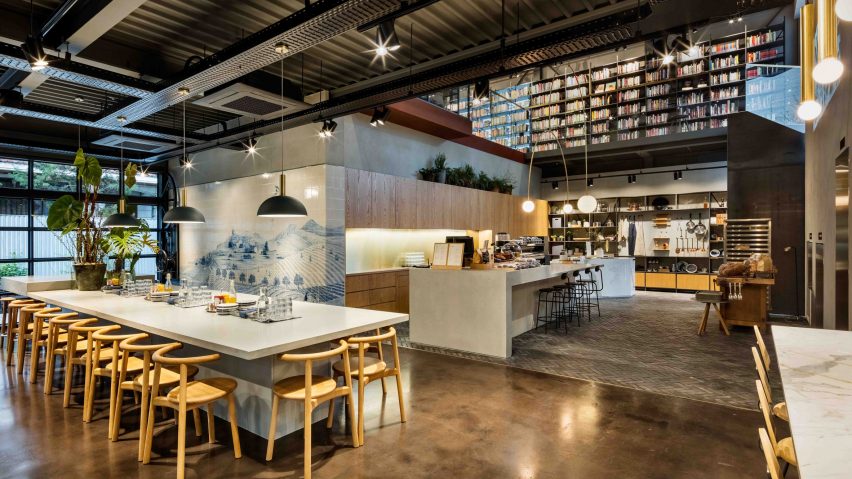 Blacksheep Design Studio complete Hyundai Cooking Library in Seoul