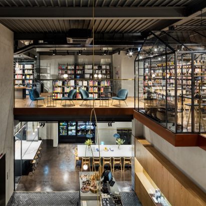Blacksheep Design Studio complete Hyundai Cooking Library in Seoul