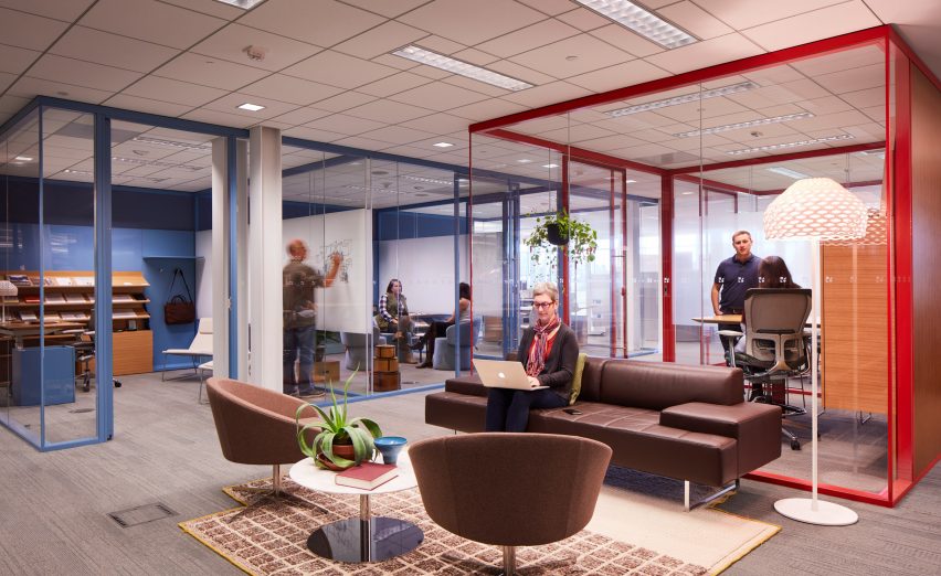 Haworth’s new Leadership Community Space is designed to “attract and retain top talent”