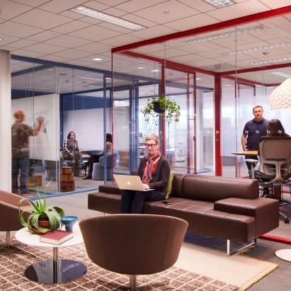 Haworth’s new Leadership Community Space is designed to “attract and retain top talent”