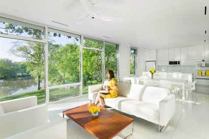 East Tennessee Modern house by BARBERMcMURRY architects