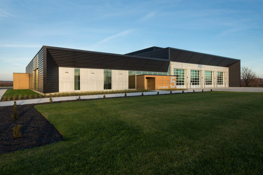 Fire Station #5 by STGM Architects, Quebec, Canada