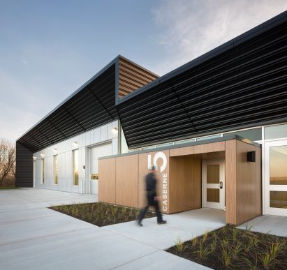 Fire Station #5 by STGM Architects, Quebec, Canada