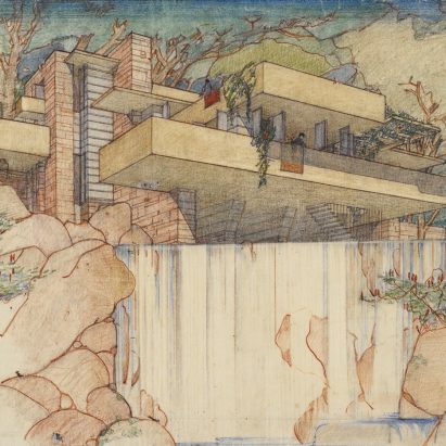 Fallingwater drawing