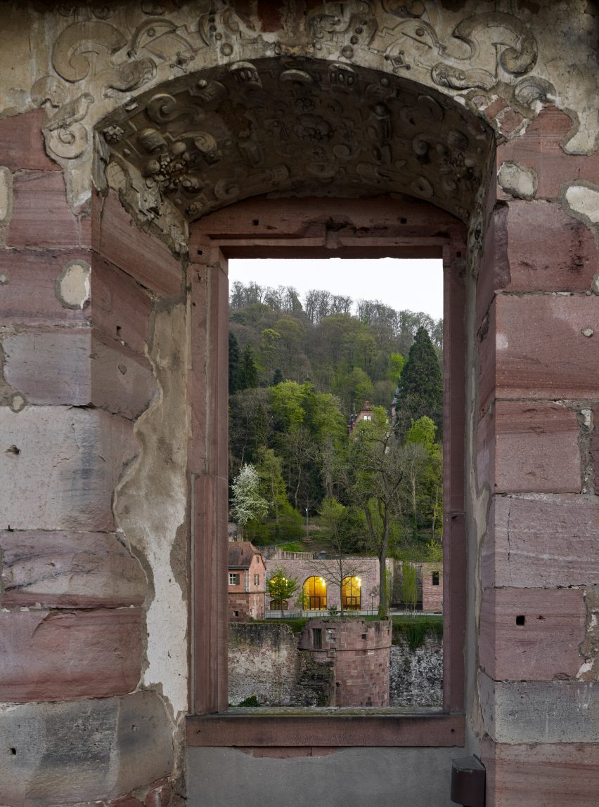 Heidelberg Castle restoration by Max Dudler